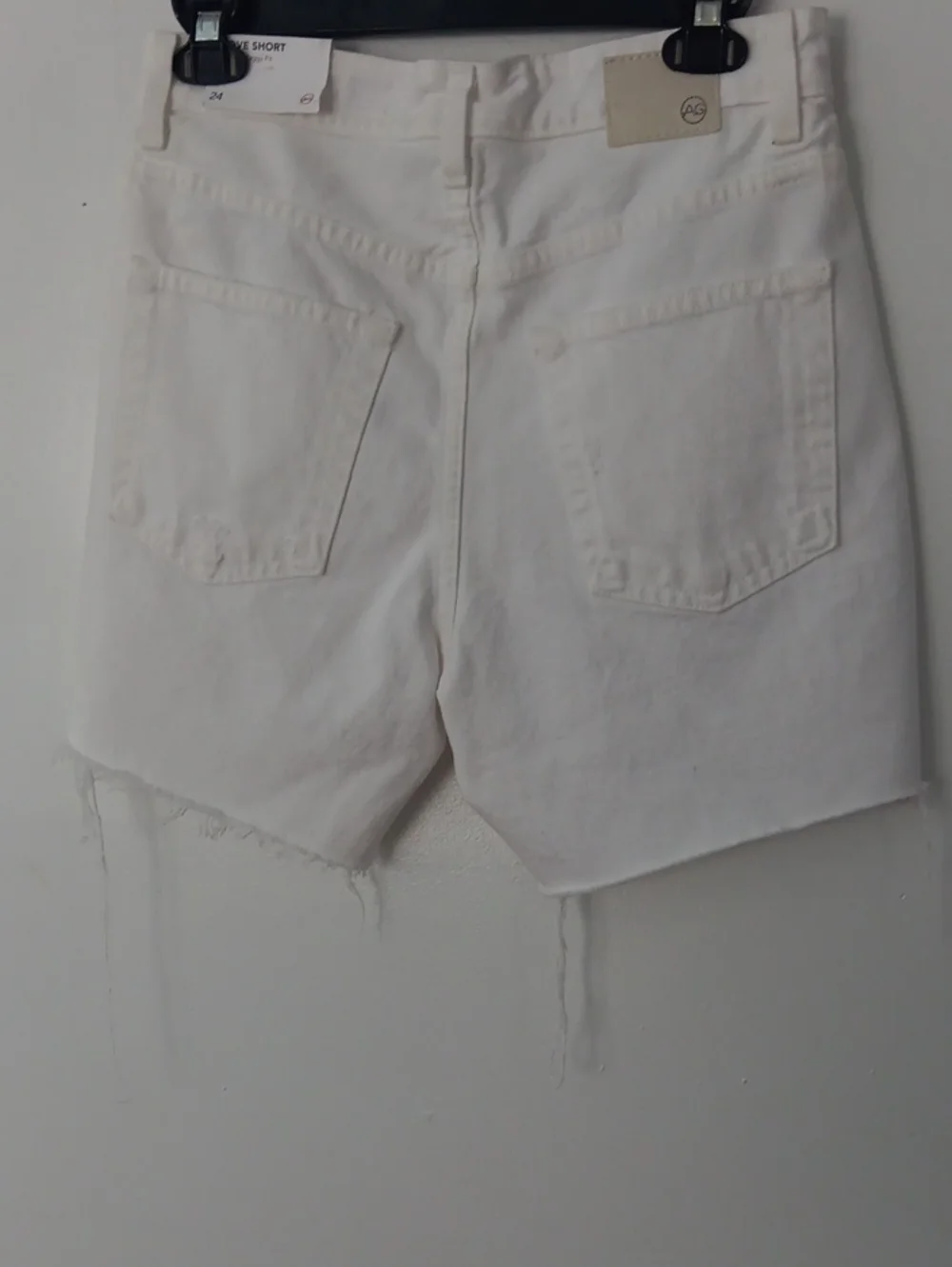 AG Adriano Goldschmied Clove High Rise Baggy Denim Shorts #3771